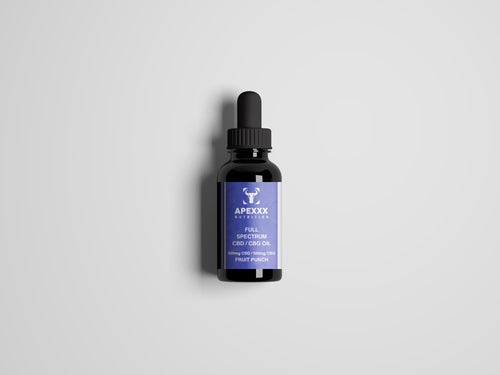 FULL SPECTRUM CBD/CBG  OIL 500MG +500MG